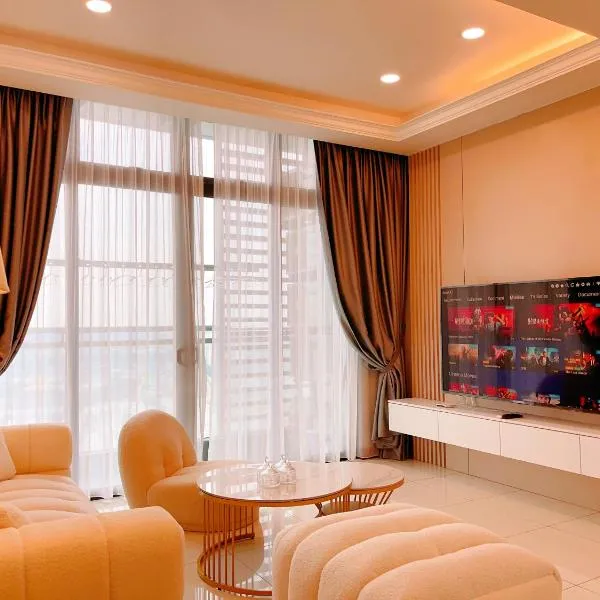 GYDEN STAYCATION #Green Haven near Senibong&Regency, hotel v destinaci Masai