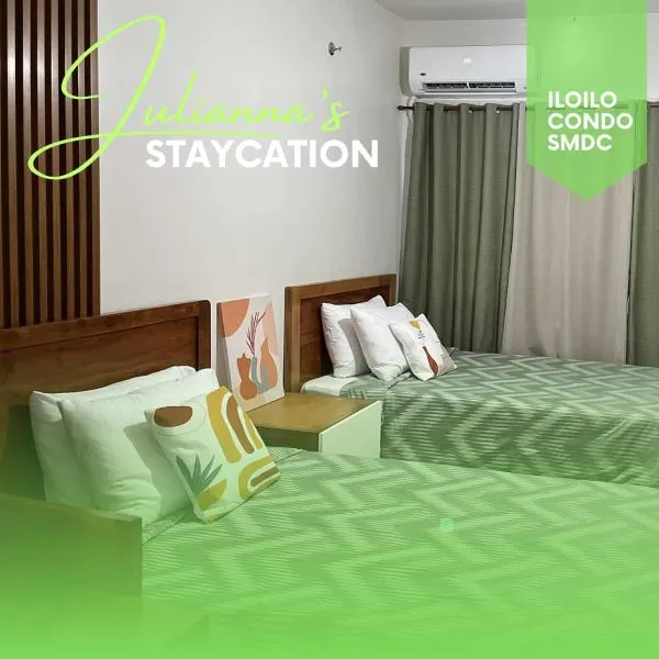 Julianna Staycation Iloilo Condo SMDC, hotel v destinaci Iloilo City