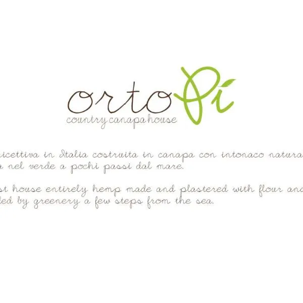 OrtoPì Country Canapa House, hotel v destinaci Porto Recanati