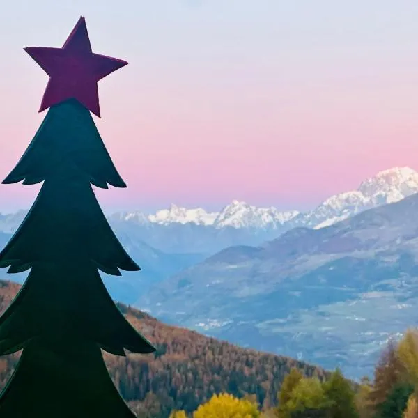 Il Nido di Pila Rifugio panoramico vicino agli impianti, hotel di Pila