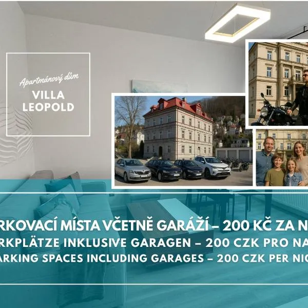 Villa Leopold - apartmánový dům, khách sạn ở Karlovy Vary