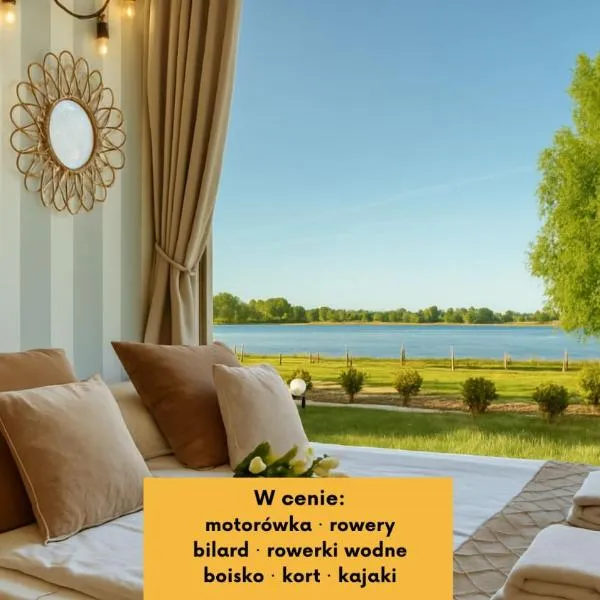Herbals - Tree&Lake houses with bath, sauna, bikes, motorboat, khách sạn ở Mielno