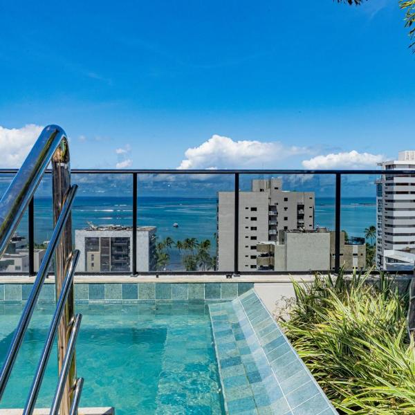 Belíssima Quarto e sala com varanda Time Ponta verde Maceió - AL