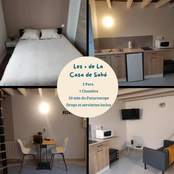 La Casa de Sahé T2 27 m2, hotel a Chauvigny