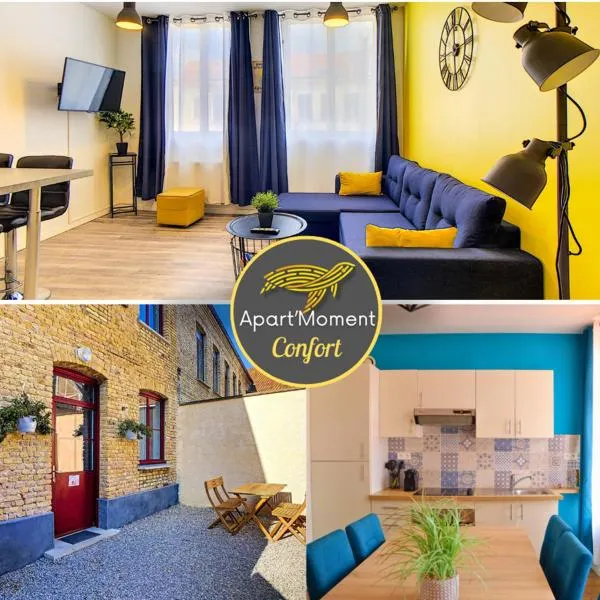 Appartement - parking privé gratuit, proche centre-ville et gare de Saint-Omer, hotel v destinaci Saint-Omer