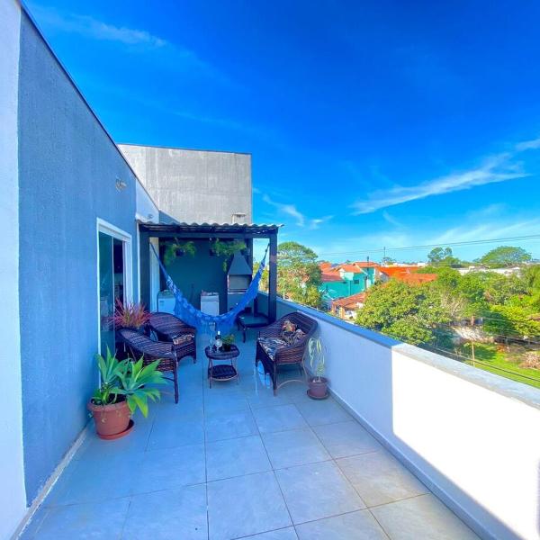 Cobertura no Campeche com Terraço e churrasaqueira BBQ