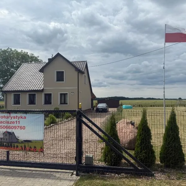 Apartament Willa Dom wakacyjny Agroturystyka Zacisze11 Idealny dla rodzin z dziećmi Holiday Home Vacation House", – hotel w mieście Węgorzyn