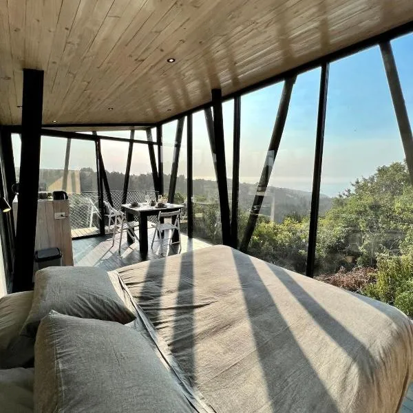 Casa Bosque Olas de Buchupureo, hotel v destinaci Cobquecura