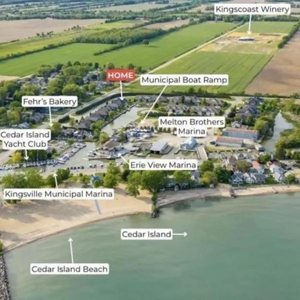 Cedar Island Xanadu, hotel in Kingsville