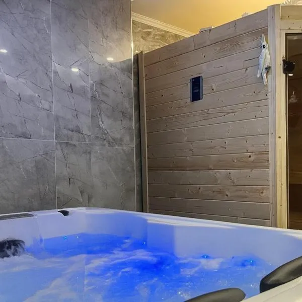 Maison privative SPA Jacuzzi Sauna Salle de jeux, hotel in Weitbruch