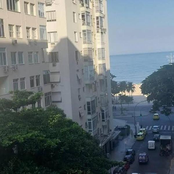 Quadra da praia em Copacabana
