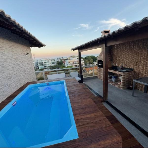 Cobertura duplex vista mar