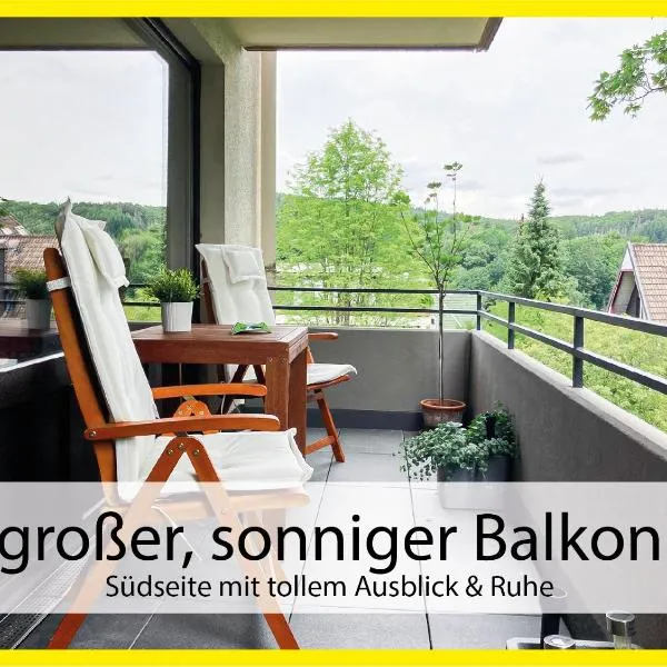 Viesnīca MARKs Ferienwohnung in Bad Sachsa - waldnah, hundefreundlich, ruhig! Ideal für Paare mit Hund pilsētā Bādzahsa