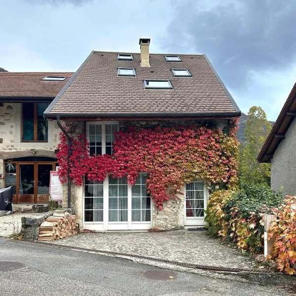 Charming village house in Chevrier France, near Geneva, hotel v destinaci Chevrier