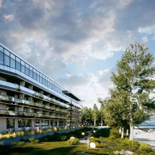 Baltic Jet Luxury Aparthotel, hotel di Ustronie Morskie