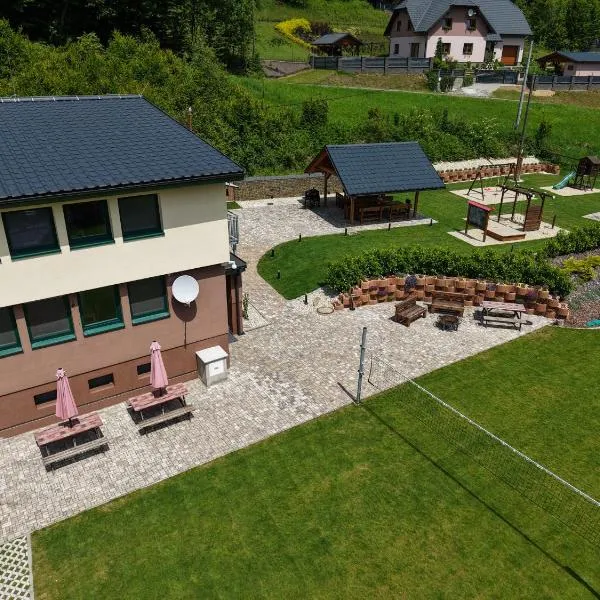 Chata U dědka, hotel u gradu 'Prostřední Bečva'
