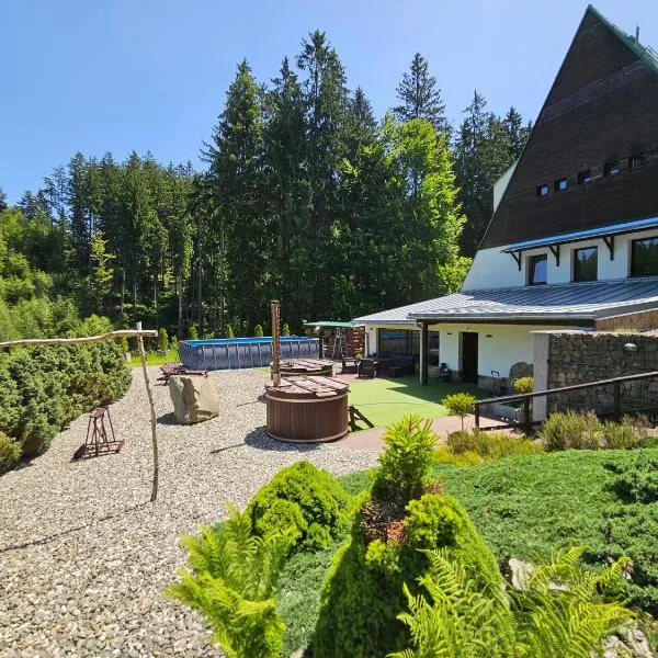 Ski park Gruň, hotel Staré Hamryban