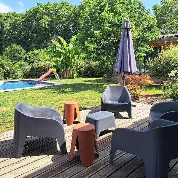 Maison au calme, hôtel à Saramon