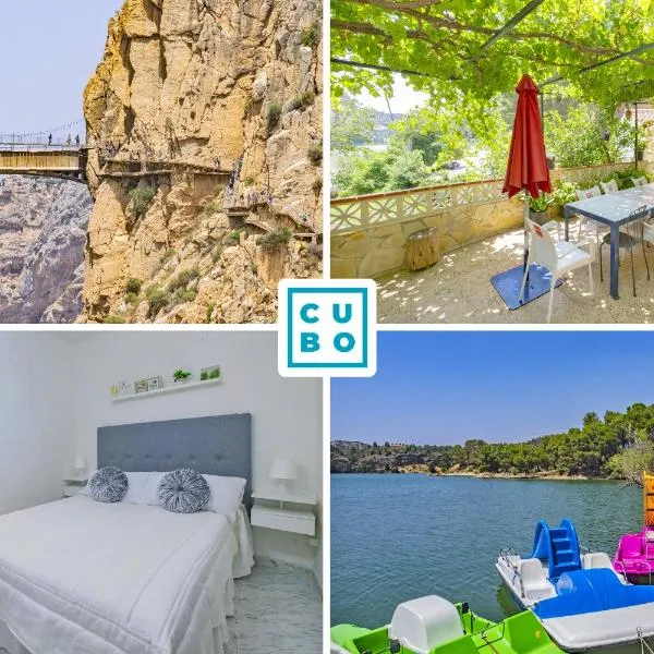 Cubo's Casa Rural El descanso del Caminito del Rey、アルダレスのホテル