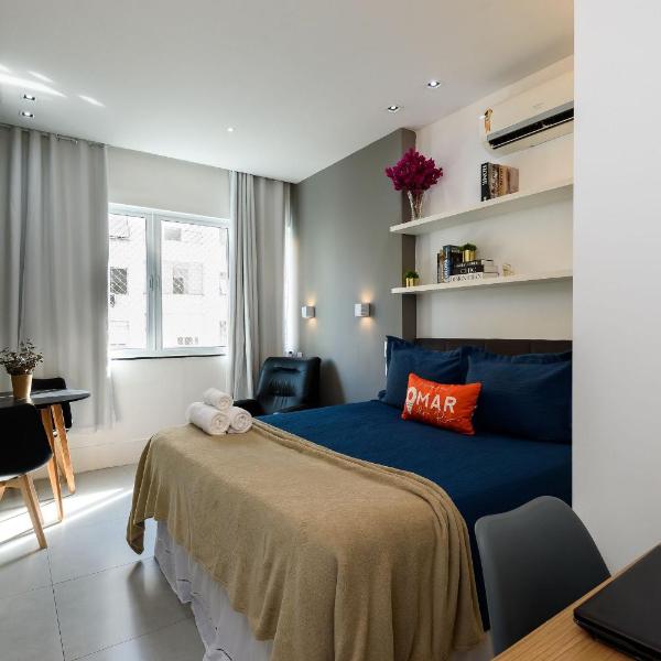 Studio amplo a 200m da Praia | NSC 1085/702