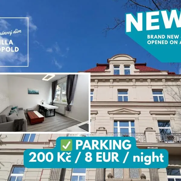 Villa Leopold - apartmánový dům, hotel u Karlovim Varima