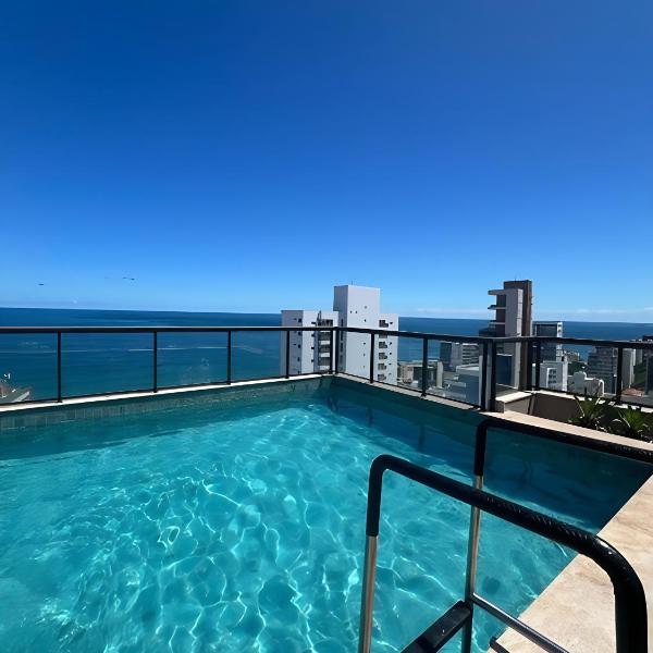 Studio Luxo com vista deslumbrante do mar - Foto 4