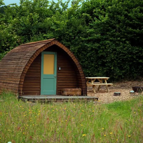 Hogchester Meadow Pods, hotel in Charmouth