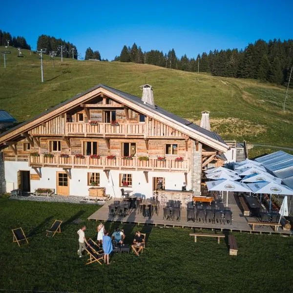 Gîte Restaurant LA TETE DE MULE, hotel em Cohennoz
