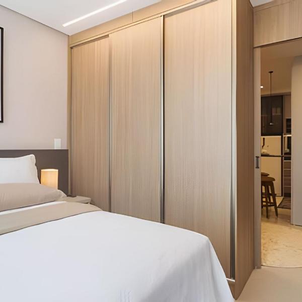 Apto Studio Premium com ar | 450mts da Praia - Foto 2