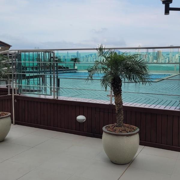 Loft beira mar com estacionamento apto 611