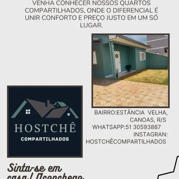 Hostchê compartilhados, hotel v destinaci Canoas