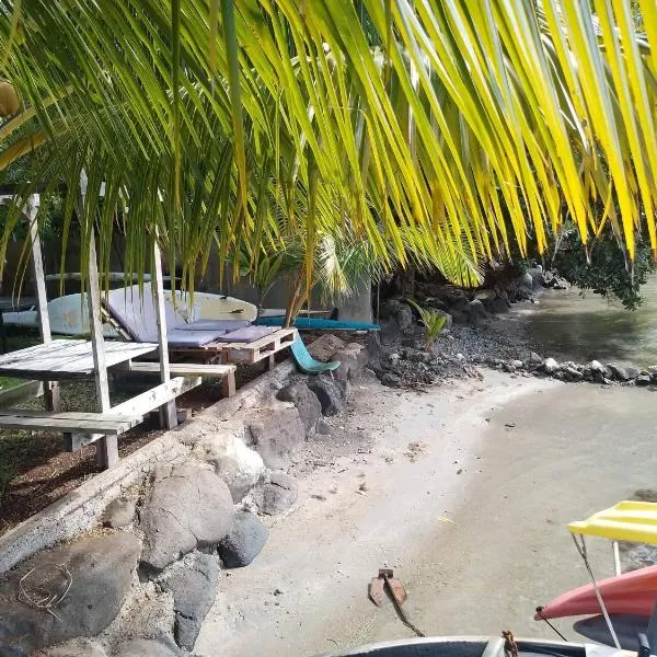 Les poissons du lagon YH, hotel v Uturoe