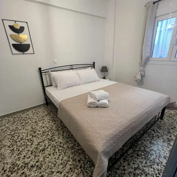 Aμvrosia Petalidi Square - Free WiFi, Smart TV, 2' λεπτά από την παραλία、ペタリディオンのホテル