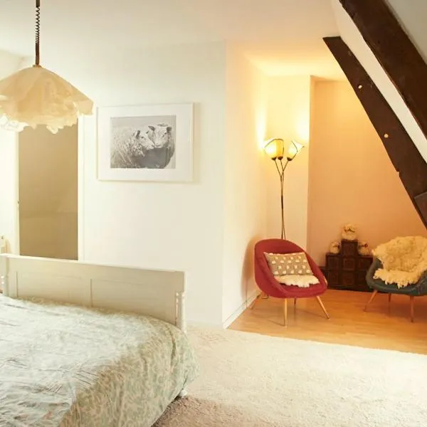 Chambre des moutons, hotel in Sainte-Marie-du-Mont