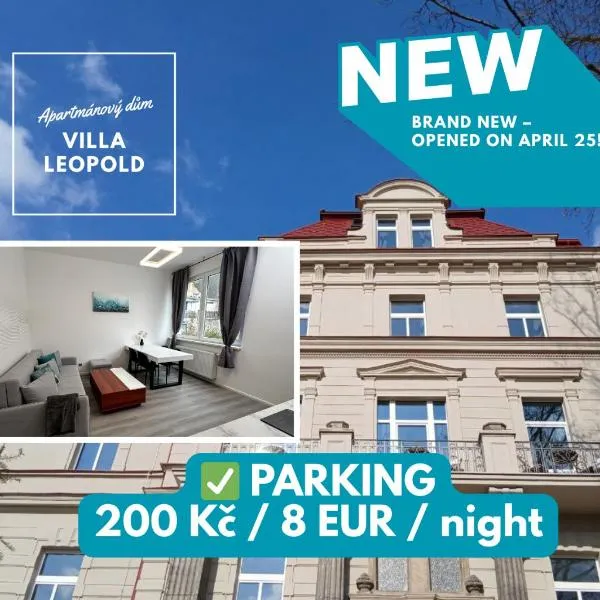 Villa Leopold - apartmánový dům, готель у Карлових Варах