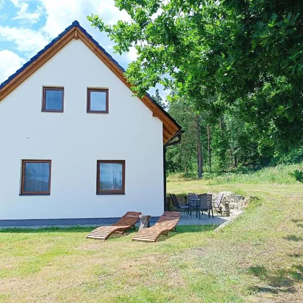 Klidná lokalita Na kraji lesa, celý dům s úschovnu kol, hotel din Nová Bystřice