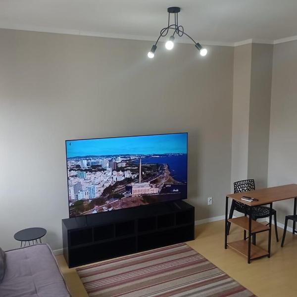 Studio Cinema Smart 75 pol mais Local e Vista espetacular