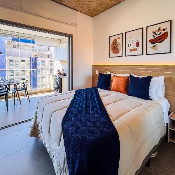 Icon Moema – Cama Queen e Vaga | 450m do Metrô - Foto 2