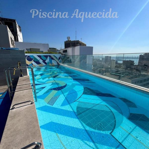 Rooftop com piscina, conforto a 15 min de Copacabana, ao lado do Museu do Amanhã - Foto 3