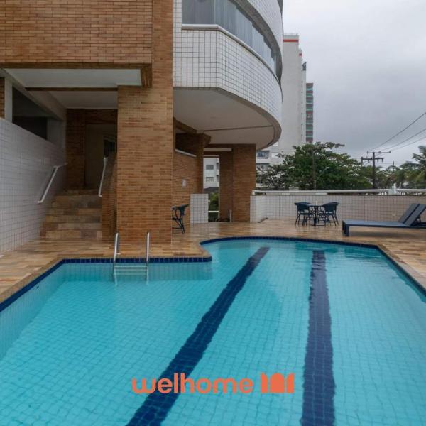 Apartamento na Praia Grande de Frente para o Mar