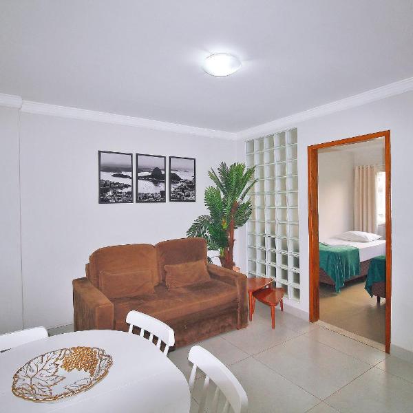 Apartamento 3 quartos para 8 pessoas em Copa