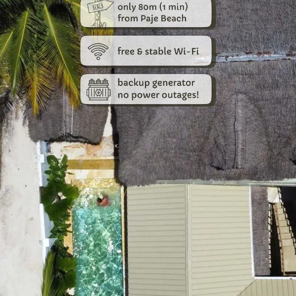 Mlango Paje Villa Boutique, hotel v destinaci Paje
