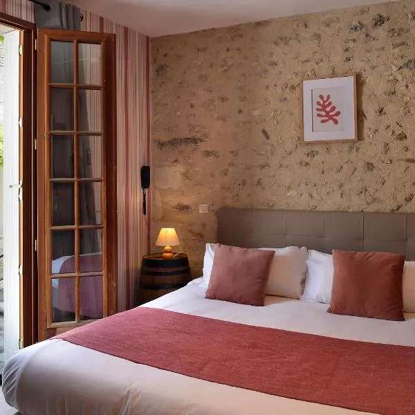 Logis Auberge Le Colombien - Hôtel et Restaurant – hotel w mieście Villandry