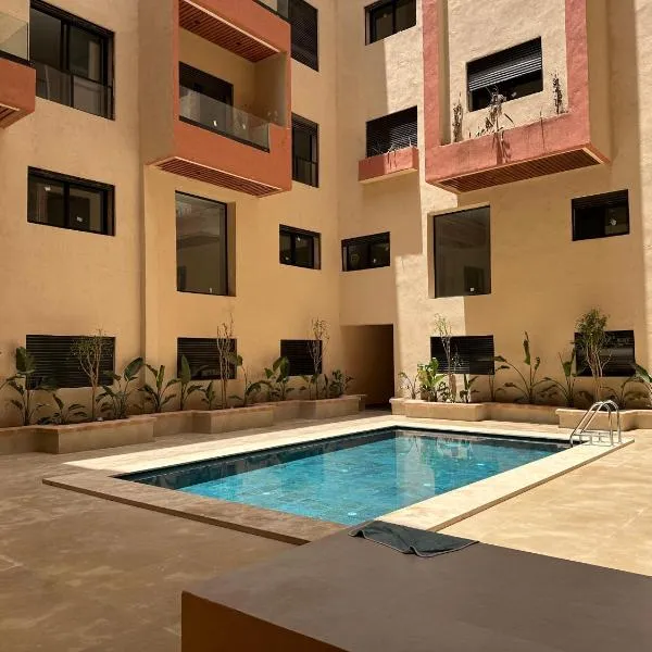 Aube Hivernage appartement, hotel in Marrakech