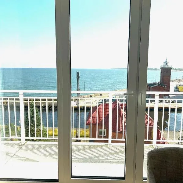 Apartament 108 Vista Mar Widok na Morze, Darłówko, hotel Darłowóban
