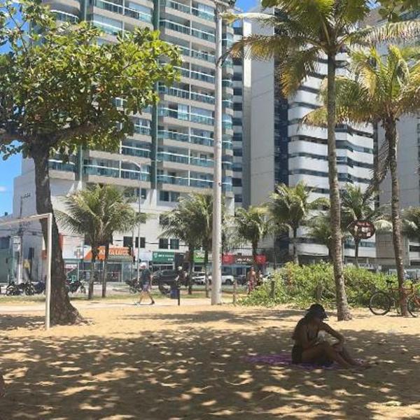 Flat Frente mar pe na areia