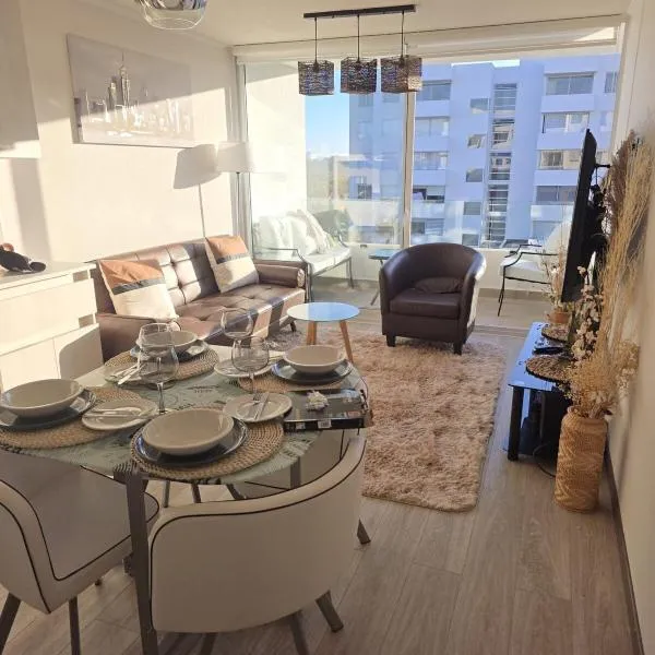 Brisa Serena Suites Dpto 2D 2B Full Equipado, hotel v destinaci La Serena