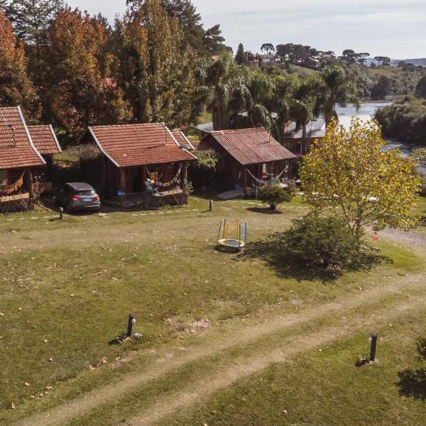Casa no Campo, aconchego com lareira e banheira em quase todas Cabanas!