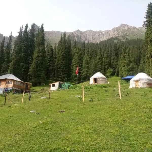 Горное гнездо и юрты, hotel en Altynarasan