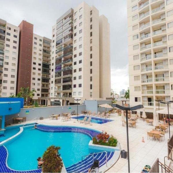 Hotel Atrium Thermas Residence Service, em Caldas Novas, em frente ao Shopping Singapura